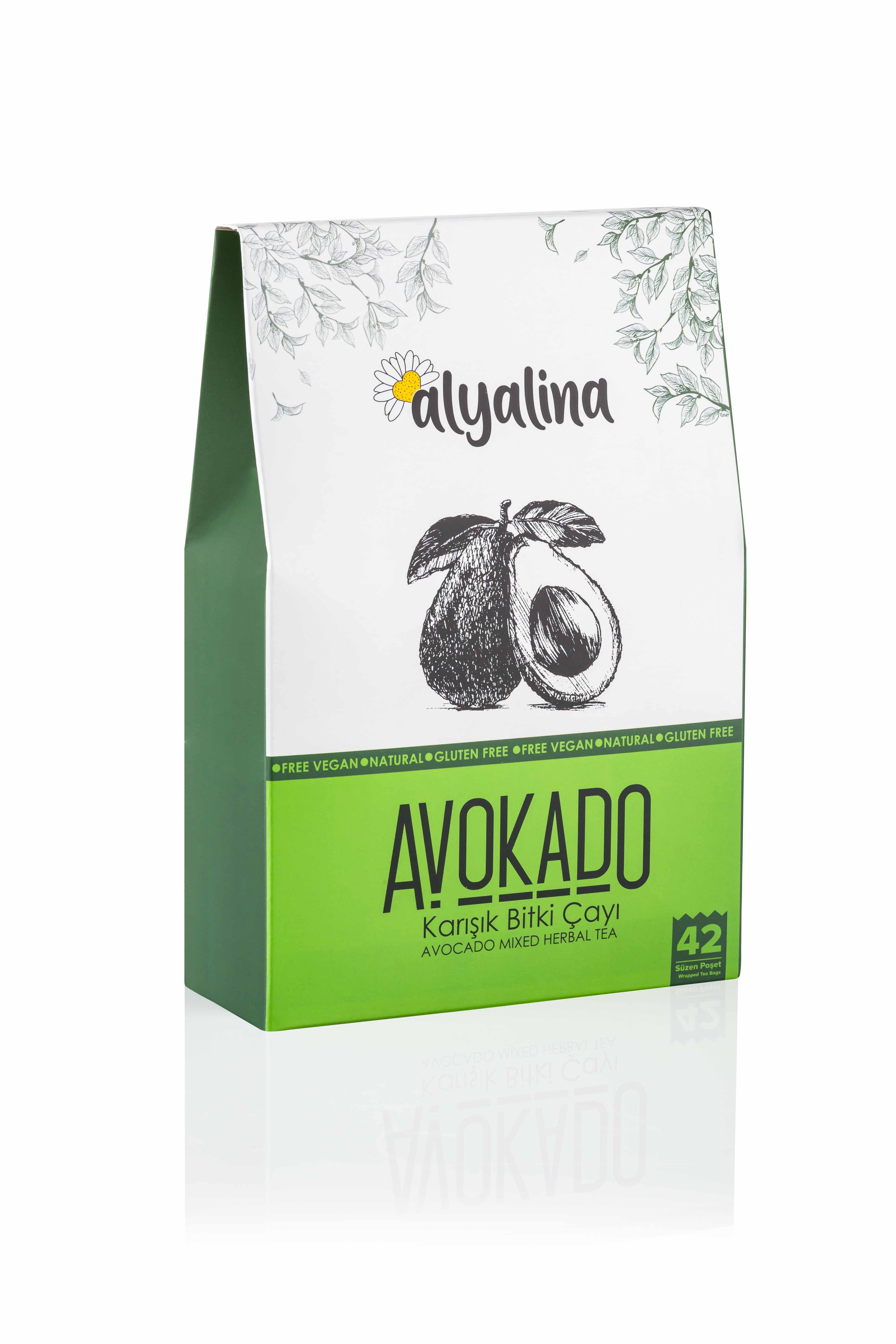 Avokado Karışık Bitki Çayı<BR>42 Adet Süzen Poşet